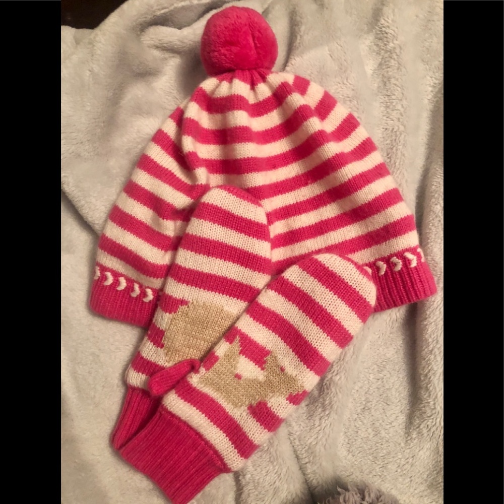 Vineyard Vines Hat & Mittens